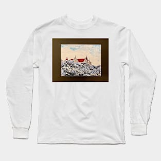 Old Main in the Snow Long Sleeve T-Shirt